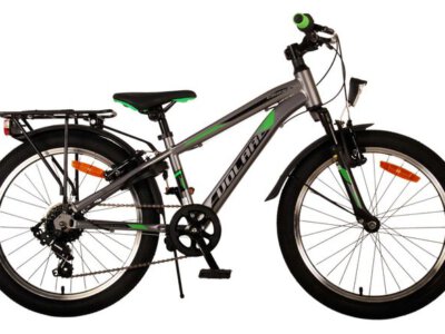 Volare Cross Kinderfiets - Jongens - 20 inch - Grijs - 6 versnellingen
