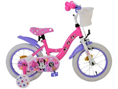 Disney Minnie Cutest Ever! Kinderfiets - Meisjes - 14 inch - Roze