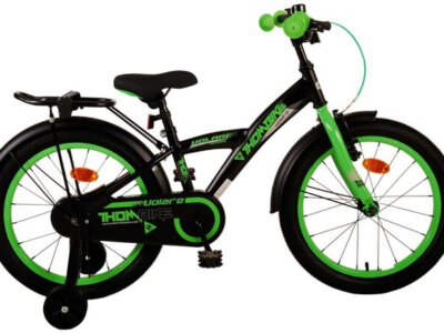Volare Thombike Kinderfiets - Jongens - 18 inch - Zwart Groen