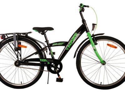 Volare Thombike Kinderfiets - Jongens - 24 inch - Zwart Groen