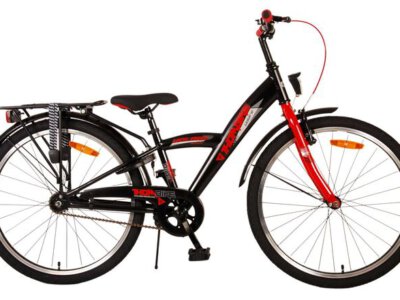 Volare Thombike Kinderfiets - Jongens - 24 inch - Zwart Rood