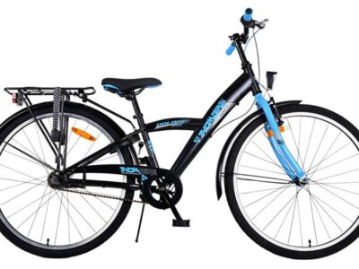 Volare Thombike Kinderfiets - Jongens - 26 inch - Zwart Rood - 3 versnellingen