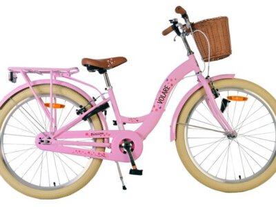 Volare Blossom Kinderfiets - Meisjes - 24 inch - Roze - Twee handremmen