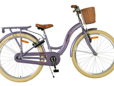 Volare Blossom Kinderfiets - Meisjes - 26 inch - Paars - Twee handremmen