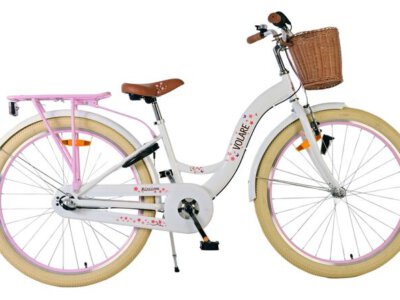 Volare Blossom Kinderfiets - Meisjes - 26 inch - Wit - Nexus 3 versnellingen