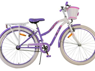 Volare Lovely Kinderfiets - Meisjes - 26 inch - Paars - Twee handremmen