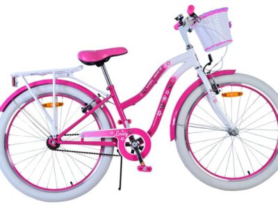 Volare Lovely Kinderfiets - Meisjes - 24 inch - Roze - Twee handremmen