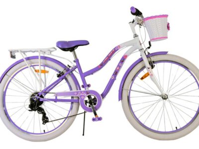 Volare Lovely Kinderfiets - Meisjes - 26 inch - Paars - 7 speed