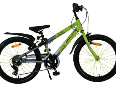 Volare Rocky Kinderfiets - 20 inch - 7 speed - Groen/Grijs
