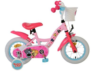Woezel & Pip Kinderfiets - Meisjes - 12 inch - Roze