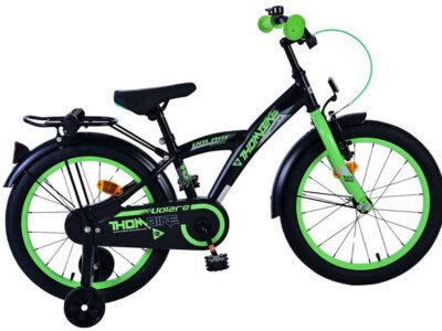 Volare Thombike Kinderfiets - Jongens - 18 inch - Zwart Groen