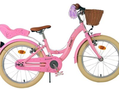 Volare Blossom Kinderfiets - Meisjes - 18 inch - Roze - Twee handremmen