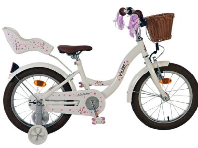 Volare Blossom Kinderfiets - Meisjes - 16 inch - Wit