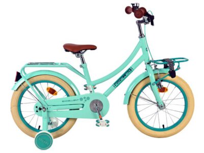 Volare Excellent Kinderfiets - Meisjes - 16 inch - Groen - 95% afgemonteerd