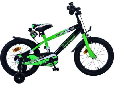 Volare Sportivo Kinderfiets - Jongens - 16 inch - Groen Zwart