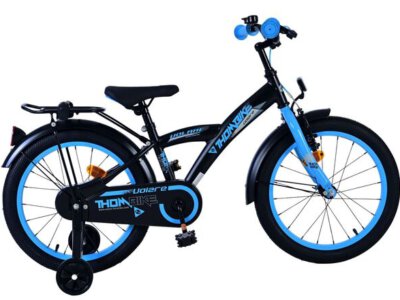Volare Thombike Kinderfiets - Jongens - 18 inch - Zwart Blauw