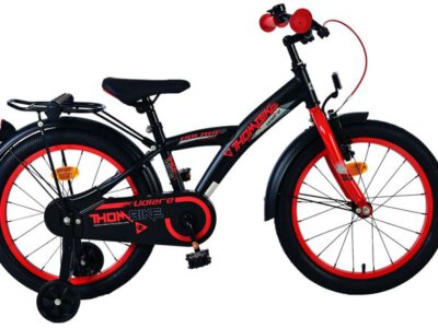 Volare Thombike Kinderfiets - Jongens - 18 inch - Zwart Rood