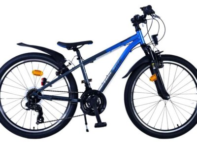Volare XC Race Kinderfiets - 24 inch - 21 speed - Blauw/Grijs