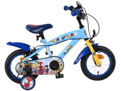 Spidey Kinderfiets - Jongens - 12 inch - Blauw - Twee handremmen