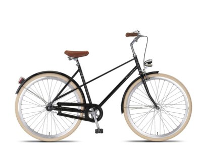 Altec Palermo 1T 28 inch Damesfiets 52 cm Glans Zwart