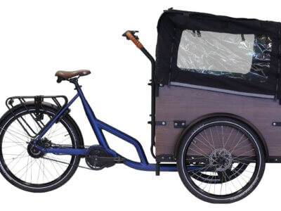 Altec Xcient E-Bike Bakfiets 26 inch 55 cm BZB E-CARGO ENV-MM 540H CVP HDISC MATT BLUE METALLIC *Accu 800041 ***ACTIE UITVERKOOP AFGEPRIJSD ***