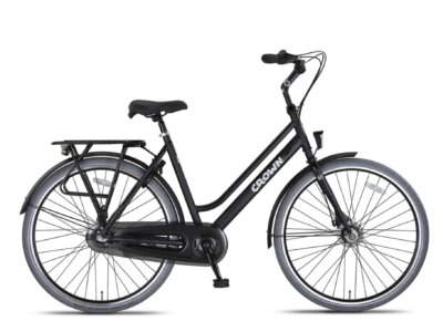 New York Plus 28inch Damesfiets 53cm N-3 Midnight Black