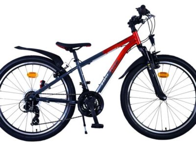 Volare XC Race Kinderfiets - 24 inch - 21 speed - Rood/Grijs