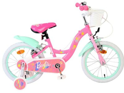 Barbie Kinderfiets - Meisjes - 16 inch - Roze - Twee handremmen