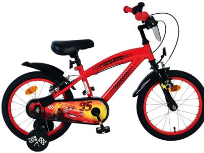 Disney Cars Kinderfiets - Jongens - 16 inch - Rood - Twee handremmen