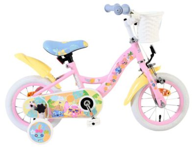 Disney Stitch Kinderfiets - Meisjes - 12 inch - Roze