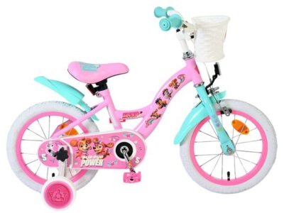 Paw Patrol Kinderfiets - Meisjes - 14 inch - Roze