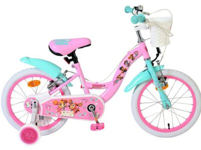 Paw Patrol Kinderfiets - Meisjes - 16 inch - Roze - Twee handremmen