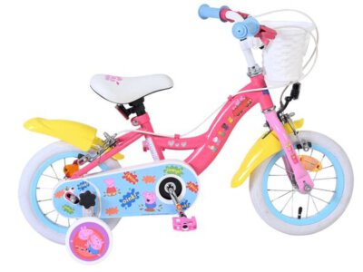 Peppa Pig Kinderfiets - Meisjes - 12 inch - Roze - Twee handremmen