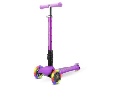 BOLDCUBE Teeny FOLD driewielstep - Sprookjesland Paars