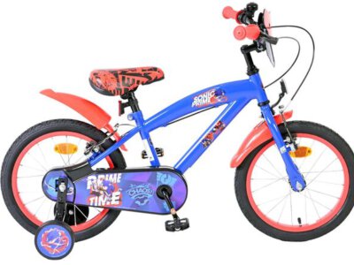 Sonic Kinderfiets - Jongens - 16 inch - Blauw - Twee handremmen