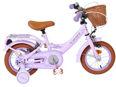 Volare Ashley Kinderfiets - Meisjes - 12 inch - Lila - Twee handremmen