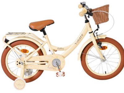 Volare Ashley Kinderfiets - Meisjes - 16 inch - Creme