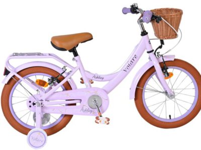 Volare Ashley Kinderfiets - Meisjes - 16 inch - Lila - Twee Handremmen