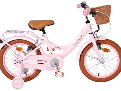 Volare Ashley Kinderfiets - Meisjes - 16 inch - Roze - Twee Handremmen