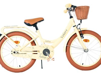 Volare Ashley Kinderfiets - Meisjes - 18 inch - Creme