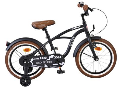 Volare Black Cruiser Kinderfiets - Jongens - 16 inch - Zwart