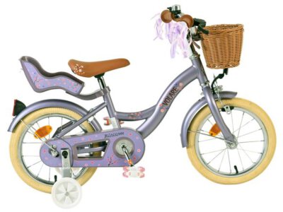 Volare Blossom Kinderfiets - Meisjes - 14 inch - Paars
