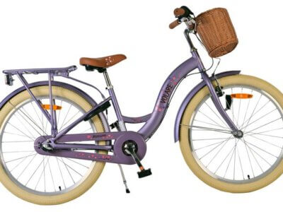Volare Blossom Kinderfiets - Meisjes - 24 inch - Paars - 3 Versnellingen