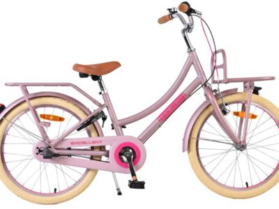 Volare Excellent Kinderfiets - Meisjes - 20 inch - Mat Roze - 3 versnellingen