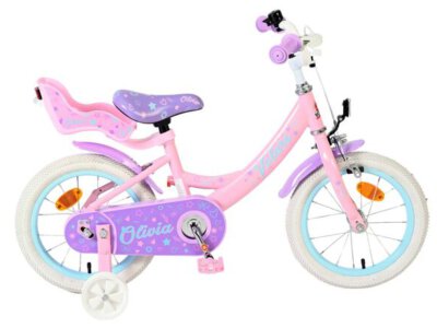 Volare Olivia Kinderfiets - Meisjes - 14 inch - Roze