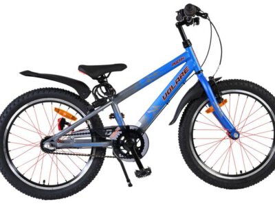 Volare Rocky Kinderfiets - 20 inch - 3 speed - Blauw/Grijs