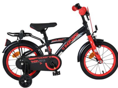 Volare Thombike Kinderfiets - Jongens - 14 inch - Zwart Rood