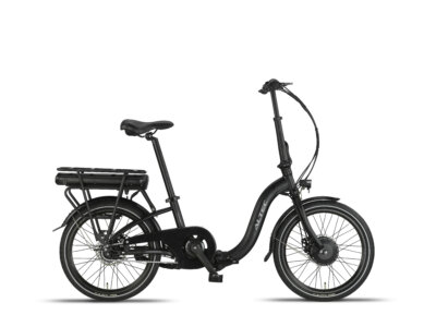 Altec Compact E-Bike Vouwfiets 20 inch 39 cm 468 Wh N-7 Mat Zwart *Pytes Accu 800052 *Lader 800053 *** ACTIE ***