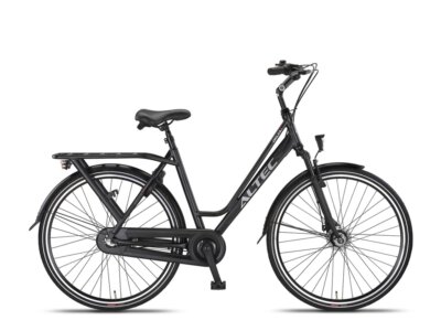 Altec Delta + Plus 28 inch Damesfiets N-3 50cm Mat Zwart