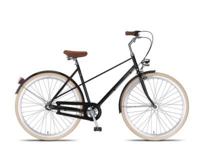 Altec Palermo 3T 28 inch Damesfiets 52 cm Glans Zwart *** ACTIE ***